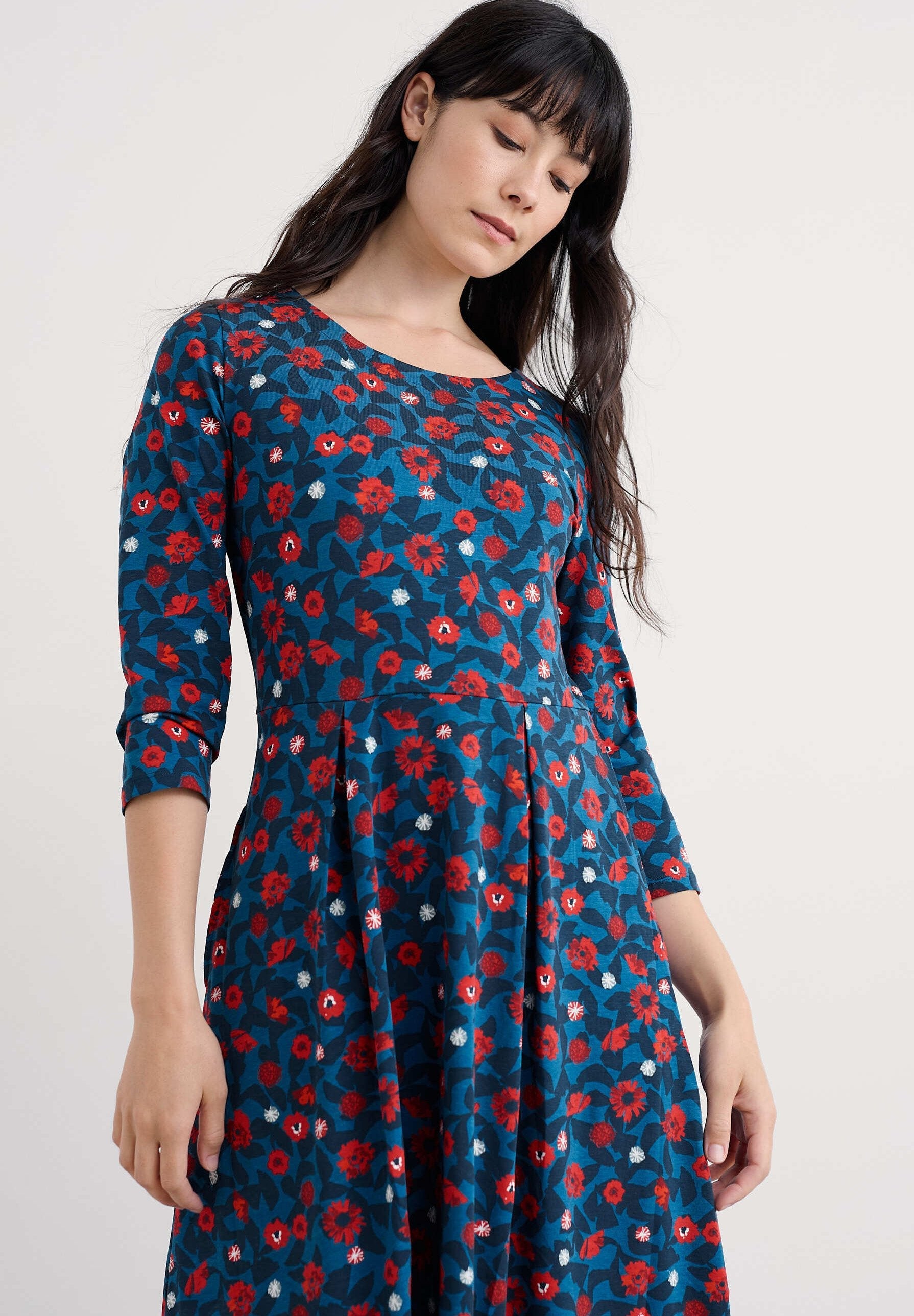 Dress Fitted Short Sleeve